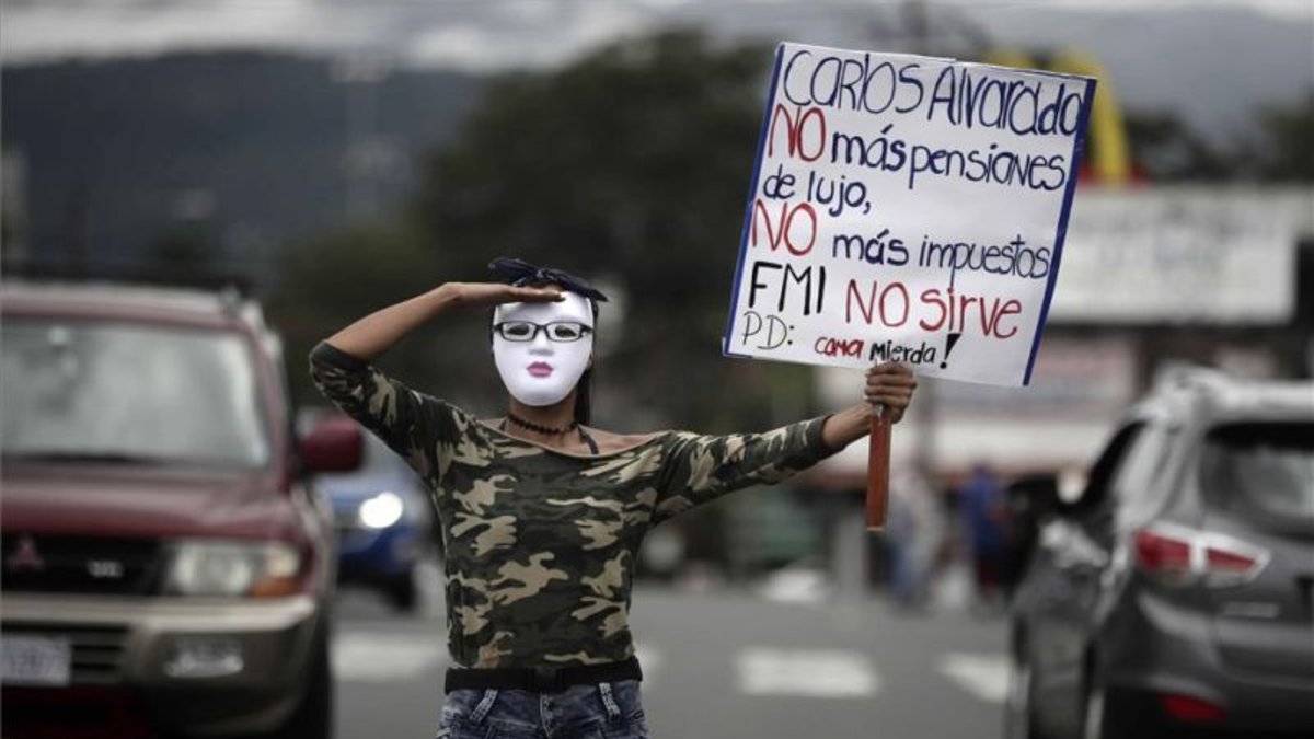 Noveno D A De Protestas En Costa Rica En Contra Del Fmi El Quid De La