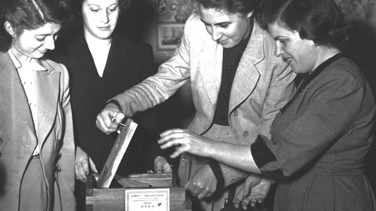 A años de la primera elección con voto femenino recuerdo y actividad federal El Quid De La